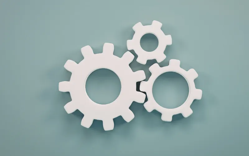 gears representing financial alignment