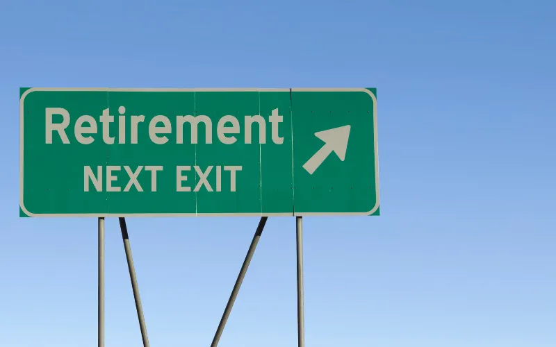 retirement approaching sign